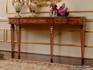 REGGENZA LUXURY - Demilune console table with drawers _ Barnini Oseo