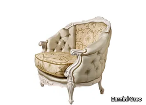 SOGNI D'AMORE - Tufted fabric armchair with armrests _ Barnini Oseo