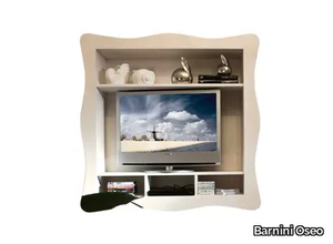 SOGNI D'AMORE - Wall-mounted wooden TV cabinet _ Barnini Oseo