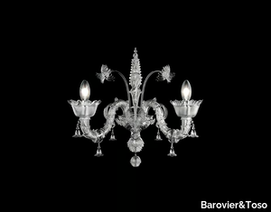 4607 - Venetian crystal wall lamp _ Barovier&Toso