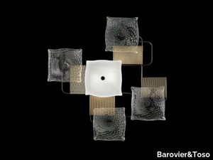 ALUMINA - Venetian crystal ceiling lamp _ Barovier&Toso