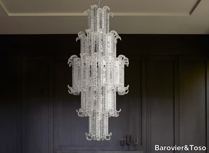 NEW FELCI - Venetian crystal pendant lamp _ Barovier&Toso