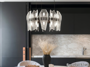 PUNK - Venetian crystal pendant lamp _ Barovier&Toso