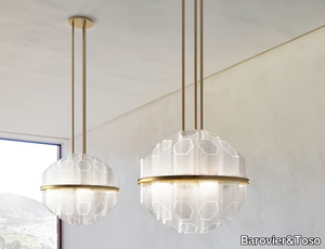 TRIM - Venetian crystal pendant lamp _ Barovier&Toso