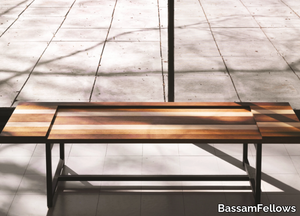 STRIPE - Solid wood bench _ BassamFellows