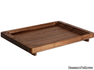 TRAY - Rectangular solid wood tray _ BassamFellows