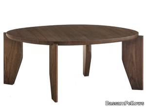 QUAD - Solid wood coffee table _ BassamFellows