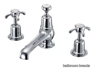 ANGLESEY - 3 hole washbasin tap with pop up waste _ bathroom brands