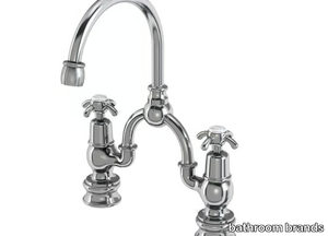 ANGLESEY REGENT - 2 hole bridge mixer with individual rosettes _ bathroom brands