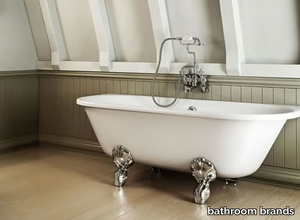 AVANTGARDE - Oval acrylic bathtub on legs _ bathroom brands