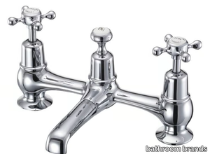 CLAREMONT - Countertop bridge mixer _ bathroom brands