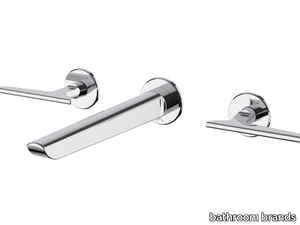 FOILE - 3 hole wall-mounted washbasin tap _ bathroom brands