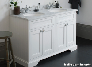 MINERVA - Double MDF vanity unit with doors _ bathroom brands