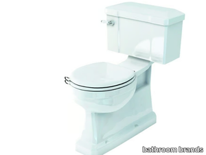 TRAP - Floor mounted Vitreous China toilet with external cistern _ bathroom brands