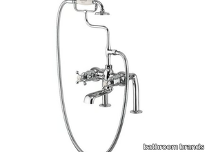 TAY - Thermostatic bathtub set with hand shower with individual rosettes _ bathroom brands