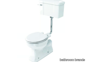 TRAP - Floor mounted Vitreous China toilet with external cistern _ bathroom brands