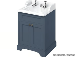 CLASSIC - Floor-standing single wooden vanity unit with doors _ bathroom brands