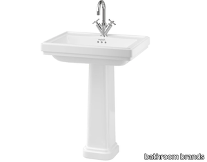 RIVIERA - 650mm Pedestal Basin _ bathroom brands