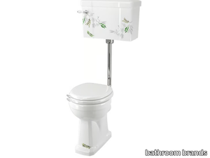 BESPOKE FLORAL - Low Level WC with 520 Lever Cistern _ bathroom brands