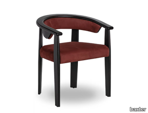 AFRA - Wooden chair with armrests _ BAXTER