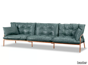 ELEPHANT - 3 seater leather garden sofa _ BAXTER