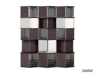 HIVE - Freestanding double-sided open bookcase _ BAXTER