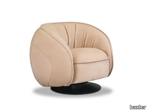 LEON - Swivel armchair _ BAXTER