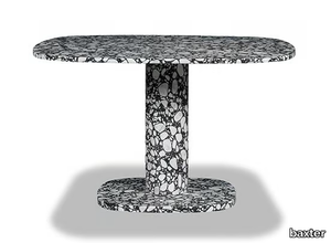 MATERA - Marble garden table _ BAXTER