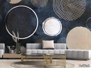 CIRCLES - Geometric wallpaper _ BeWall