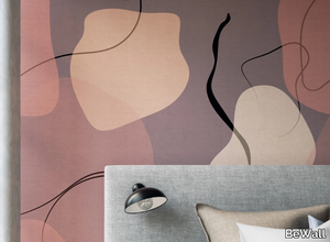 ABSTRACT - Motif washable vinyl wallpaper _ BeWall