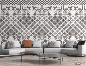 PIX.BIÒ - Motif geometric wallpaper _ BeWall