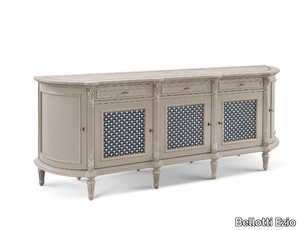 CROMIE - Solid wood sideboard with doors _ Bellotti Ezio