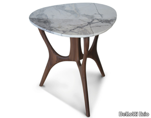 DEDALO - Calacatta Oro marble high side table _ Bellotti Ezio