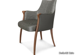 DEMETRA - Upholstered fabric chair with armrests _ Bellotti Ezio