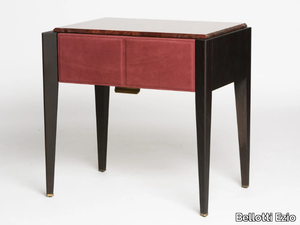 LEPANTO - Rectangular wooden bedside table with drawers _ Bellotti Ezio