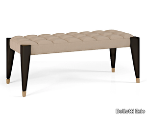 PARK AVENUE - Tufted upholstered microfiber bench _ Bellotti Ezio