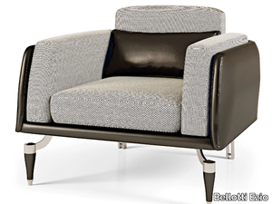 THE MAJESTIC - Upholstered fabric armchair with armrests _ Bellotti Ezio