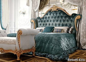 3680 - Velvet bed with tufted headboard _ Bellotti Ezio