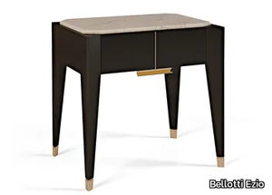 PARK AVENUE - Lacquered rectangular bedside table _ Bellotti Ezio