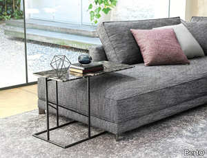 KING - Rectangular marble side table _ BertO