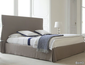 SORBONNE - Fabric double bed with high headboard _ BertO