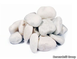 PEBBLE CARRARA WHITE - Decorative pebbles _ Bernardelli Group