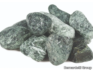 PEBBLE ALPS GREEN - Natural stone decorative pebbles _ Bernardelli Group