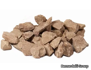 CRUSHED ROCK BROWN - Natural stone decorative chipping _ Bernardelli Group