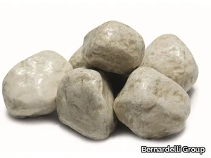 PEBBLE ITALIA WHITE - Natural stone decorative pebbles _ Bernardelli Group