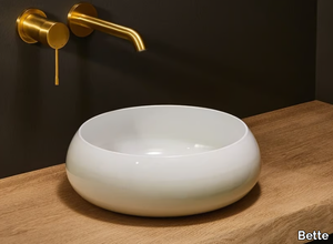 BETTECRAFT - Countertop round steel washbasin _ Bette