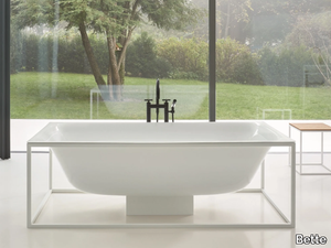 BETTELUX SHAPE - Freestanding enamelled steel bathtub _ Bette