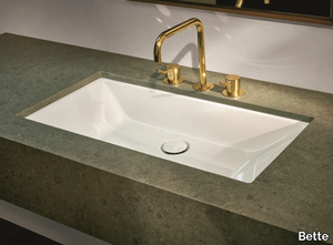 BETTELOFT - Undermount single enamelled steel washbasin _ Bette