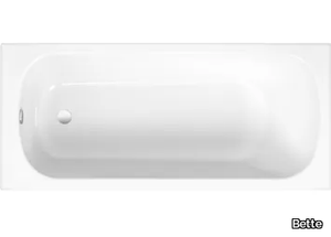 BETTEFORM - Rectangular enamelled steel bathtub _ Bette