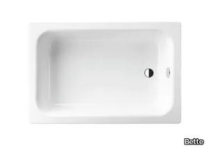 BETTEQUINTA - Rectangular enamelled steel shower tray _ Bette